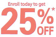 Up to 25% OFF