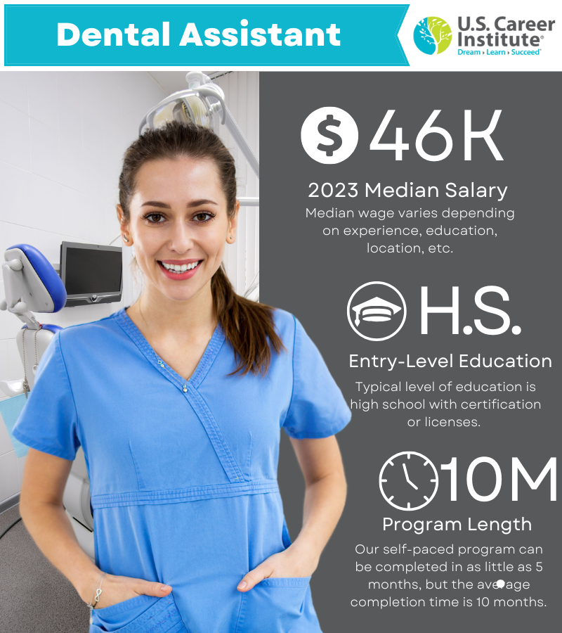 dental assistant salary info