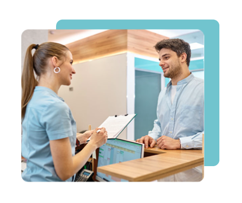 Medical Admin Assistant at work